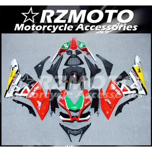 Injection molding New ABS Whole Fairings Kit Fit for Aprilia RSV4 1000 2010 2011 2012 2013 2014 09 10 11 12 13 14 Red