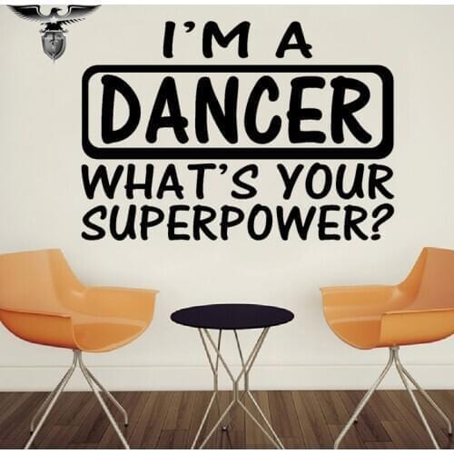 EmpireYing 3 Sizes 8 Colors I'm A Dancer Dancing School Tap Shoes Personalized Funny Car Sticker Truck Bumper Kayak Vinyl Decal