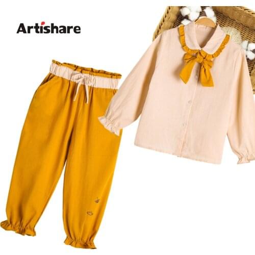 Girls Clothes Tshirt + Pants Clothing For Girls Casual Style Children Clothes Girl Spring Autumn Childrens Tracksuits