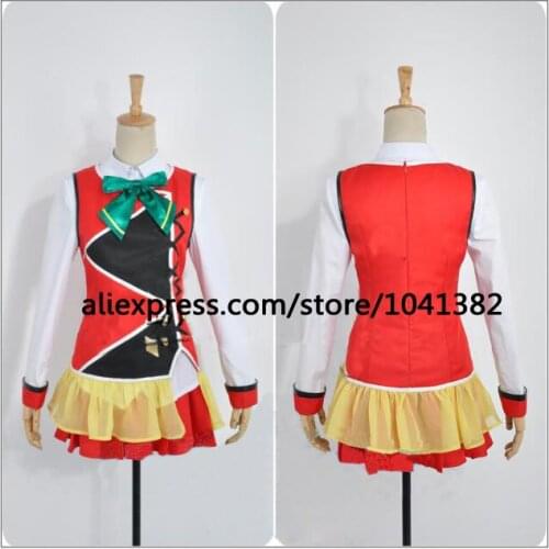 LoveLive! Love Live Games Awaken Nishikino Maki Light Up Slip Dress SUNNY DAY SONG Uniform Outfit Cosplay Costumes