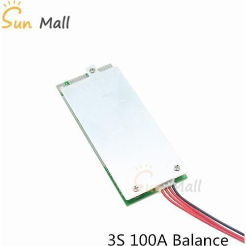 1PC 3S 100A 12V Li-ion Lithium Battery Protection Board BMS Inverter UPS Battery Box Energy Storage Protection Board