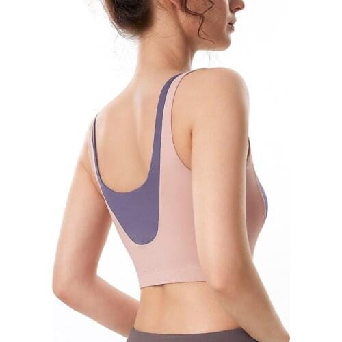 Push Up Crop Top Female Fitness Gym Bra Women Shockproof Sport Bra Sexy Breathable Top New Running Yoga Bra Fast Dry Sportswear