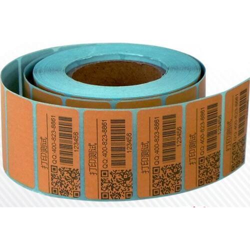 Customized Qr code sticker printing