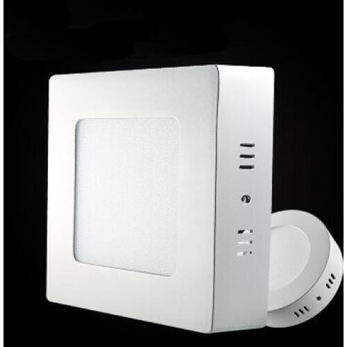 LED Panel Light 6W 12W 18W Surface Mounted LED Ceiling Lights AC85-265V Round Square LED Downlight 30 60 90pcs 2835SMD