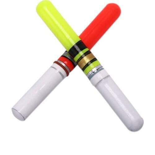 LED Light Stick For Fishing Float Without Battery Tube Night Fishing Tackle Luminous Electronic Float LED Electric Float 1Pc