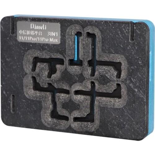 Qianli BGA Reball Stencil Platform 3in1 for iPhone 11 11pro 11pro MAX Motherboard Middle Layer Tin