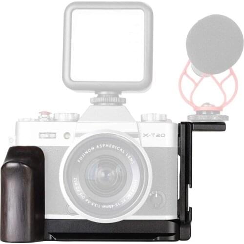 WEPOTO XT30-BL hand grip Compatible with X-T30 X-T20 X-T10 Fujifilm Camera