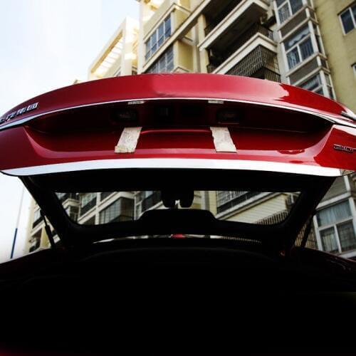 1pc for MG MG6 2018 Trunk tailgate Trim Decorative stainless steel