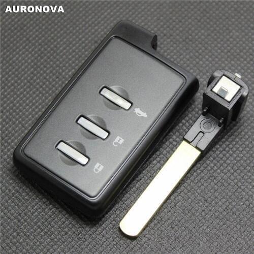 AURONOVA for Subaru Forester Legacy Outback Smart Key 3 Buttons Replace Car Key Shell