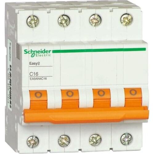 EA9AN-C63A/4P EA9AN4C63 EA9AN miniature circuit breaker 4P C63A