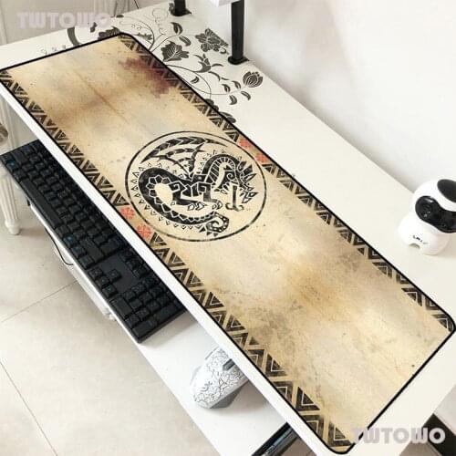 Monster Hunter Mouse Pad 90x30cm Mousepads Birthday Gaming Mousepad Gamer Domineering Personalized Mouse Pads Keyboard Pc Pad