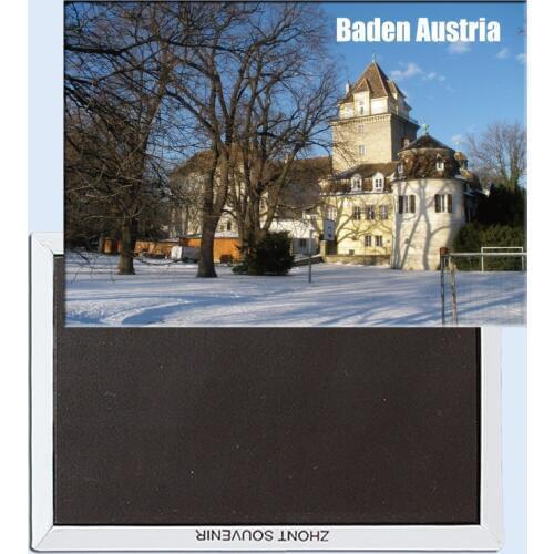 Castle in the resort of Baden Austria 24235 Fridge Magnetic Souvenirs
