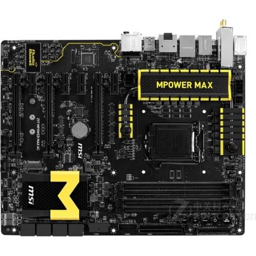 Original motherboard MSI Z97 MPOWER MAX AC LGA 1150 DDR3 LGA 1150 i3 i5 i7 DDR3 32G SATA3 USB2.0 USB3.0 Z97 free shipping