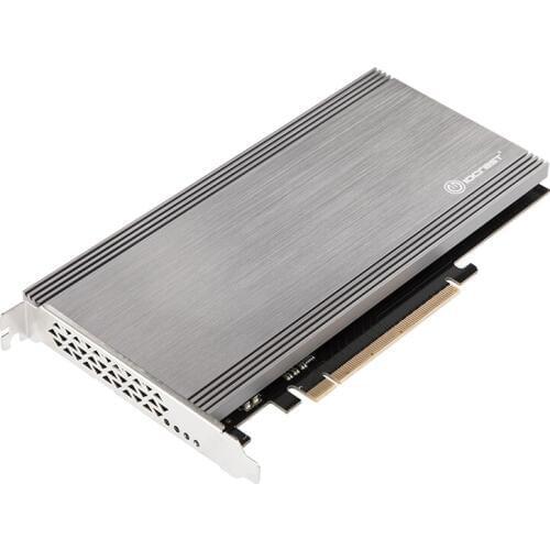 Add On Card Dual M.2 NVMe Port to PCIe 3.0 x16 Bifurcation Riser Controller Support Non-bifurcation Motherboard ASMedia2824 Chip