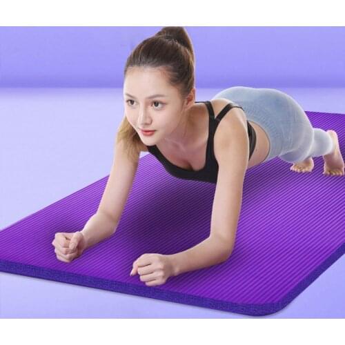 Anti-skid Thicken Yoga Mat Exercise Health Lose Weight Mat Pilates Gymnastics Mats Beginner Environmental Fitness Gymnastics Mat