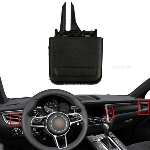 Wooeight 1x Air Conditioning A/C Air Vent Card Pad Outlet Tab Clip Repair Kit Universal Fit For Porsche Cayenne 2011-2015 2016