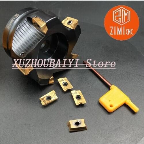 TFM90AP 580-27R-17+10PCS APKT1705PER-EM TT9080 carbide inserts face milling cutters CNC milling tools square shoulder milling cu