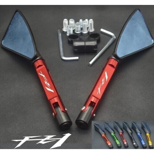 Universal Motorcycle mirror CNC side Rearview For Yamaha FZ1 FAZER