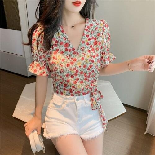 Красные блузки YZAHJ China At AliExpress