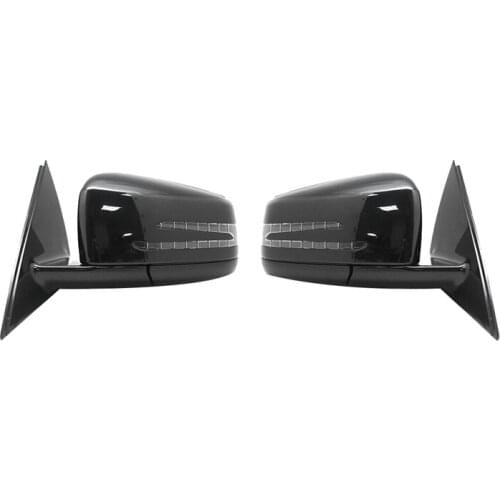 For 2007-2013 Mercedes Benz W221 S-Class S300 S350 S400 S63 AMG Side Door Power Rear View Mirror Assembly Black