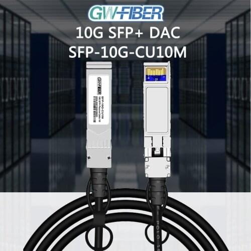 10 Gigabit SFP+ DAC high speed Passive Direct Attach Copper cable stacking line compatible with Huawei Cisco ubiquiti SFP-10G-CU