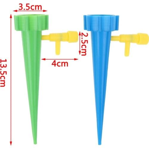12pcs/set Useful Self Watering Adjustable Stakes System Vacation Plant Waterer Self Automatic Watering Spikes Irrigation System