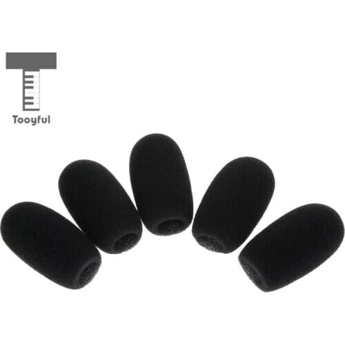 5pcs Microphone Windscreen Foam Mic Cover for KTV Dance Ball Conference Room