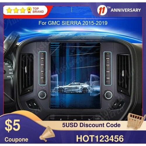 12.1" For Chevrolet Silverado/For GMC SIERRA Android 9 Tesla Radio Car GPS Navigation Auto HeadUnit Stereo Car Multimedia Player