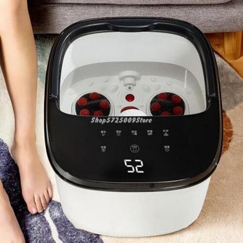 Footbath barrel full automatic constant temperature heating footbath household electric massage footbath barrel high-deep footba