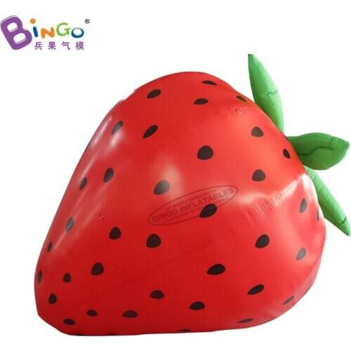 Custom Made 2.5x2.2 Meters Indoor Garden Big Inflatable Strawberry Model for Decoration Toys BG-Z0226