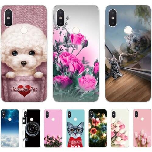 For Xiaomi mi 8 case silicone cover 6.21" Soft tpu case for Xiaomi mi 8 mi8 coque funda capa on xiomi mi 8 phone case hoesjes