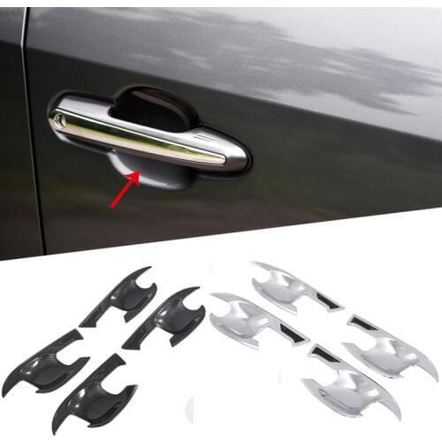 For TOYOTA Rav4 XA50 2019 2020 Decorate Accessories Door Handle Bowl Cover Cup Cavity Trim Insert Catch Molding Garnish