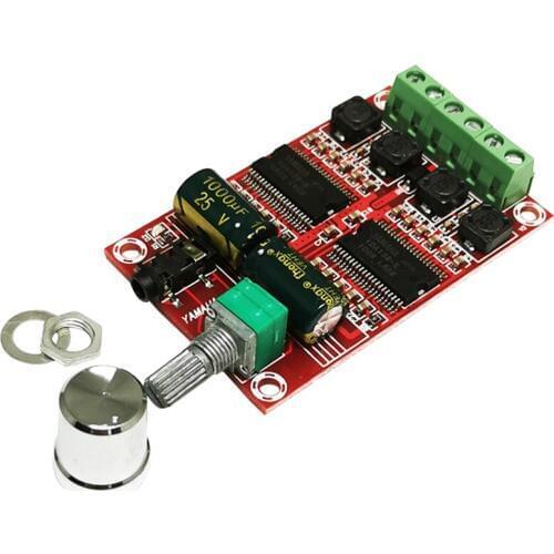 Dual Channels Digital Audio Amplifier Board 20W x2 Dual-Core Chips High-Resolution Class D HD Audio Amplifier Board Module