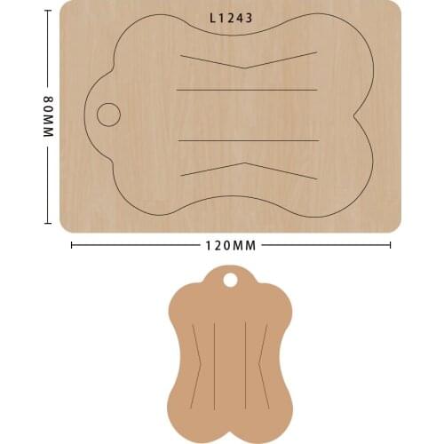 Knife Mold Diy Hairpin Card Wood Moulds Die Cut Scrapbook Handmade Crafts Making Decor Supplies Dies Template