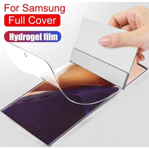 Hydrogel Film For Samsung Galaxy S20 FE 5G/ Note 20 Ultra 2020 M51 Screen Protector on Samsung S20 FE glass