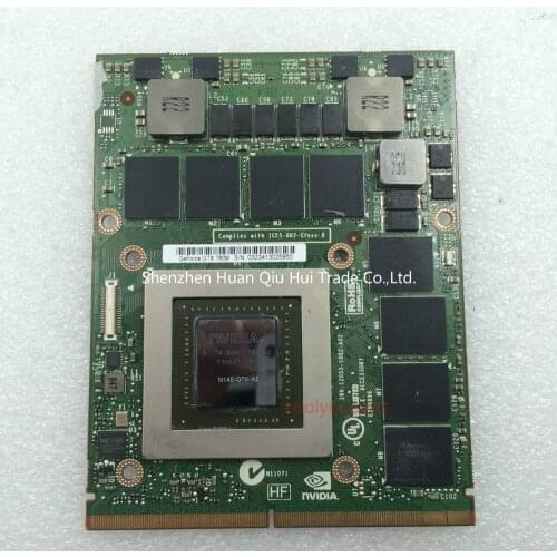 Original GTX 780M GTX780M 4GB N14E-GTX-A2 Graphic Video Vga Card For Dell Alienware M17X R5 R4 M18X R2 R3 R4 DDR5