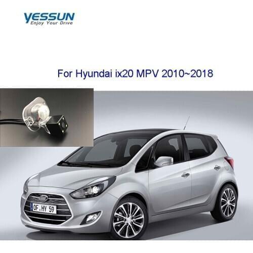 Yessun HD CCD Night Vision Rear cameraFor Hyundai ix20 MPV 2010~2018 license plate camera with led/reversing camera
