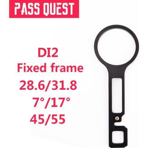 DI2 controller bracket 7/17 degree 28.6/31.8mm fork tube useable light weight suit for 90-130mm stems free shipping