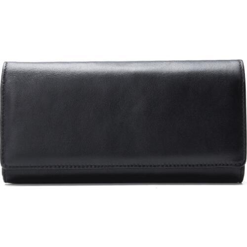 Men Wallet Genuine Leather Wallet Purse Long Wallet Handbag Clutch Coin Purse Money Bag ID CreditCard Holder Leather RFID