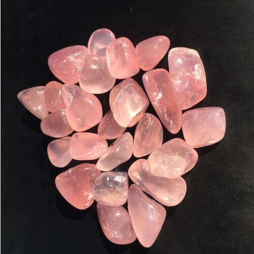 Natural Rock Pink Rose Quartz Crystal Large Particle Healing High Quality Mineral Stone Collection Decor for Home DIY Hot