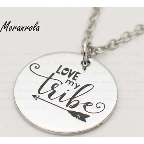 New arried "Love my tribe "Copper tribe necklace, mom necklace &Keychain, best friends, wedding party Jewelry