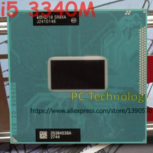 Original Intel Core I5-3340M SR0XA CPU I5 3340M processor 2.70GHz L3=3M Dual core free shipping ship out within 1 day