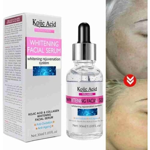 30Ml Collagen Whitening Serum Hydration Whiten Freckle Care Skin Face Whitening Face Anti-Oxidation V0L4