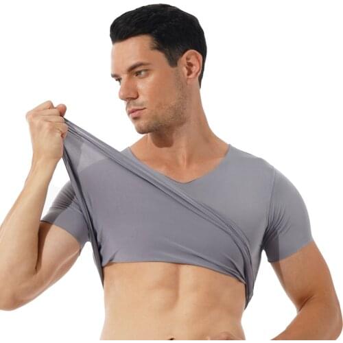 Oyolan Men's Plain T-shirts