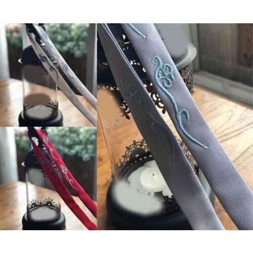 1pcs Grandmaster of Demonic Cultivation Lan Wangji Embroidery Headband Hair Band Cosplay Prop for Hanfu Decor for Men Boy