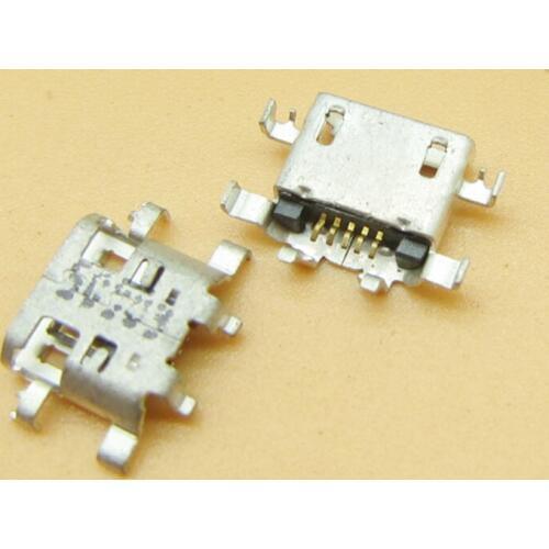 100pcs Micro USB jack Charging Port tail socket Connector for Lenovo A8-50 A5500 A5500-HV A5500H Sony M2 S50H S50T D2303 D2305