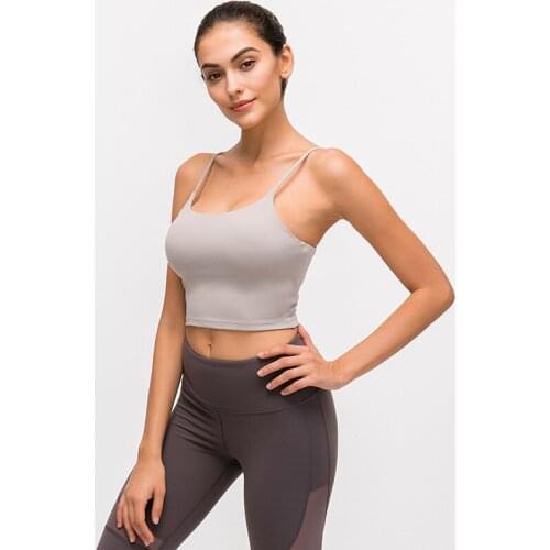 Gathering Stereotypes T Shirt Women Backless Sexy Sports Bra New Yoga Top With Chest Pads Camisole Breathable Fitness Clothing