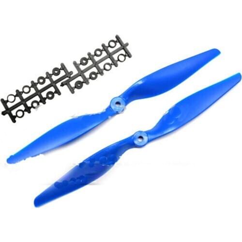 Blue color 11x5.5" 1155 1155R CW CCW Propeller APC Style Blue For MultiCopter 2 Pairs