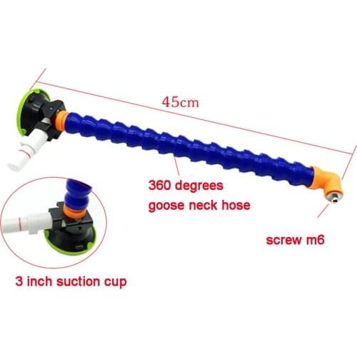 Paintless Dent Repair Kit 3Inch Suction Cup With 360 Degree Adjustable Goose Neck Pipe Bracket Dent Repair