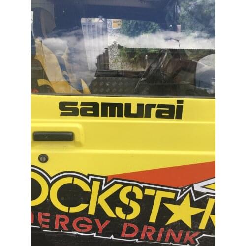 Funny Inscription Samurai Car Sticker Automobiles Motorcycles Exterior Accessories Vinyl Decals for Bmw Window Toilet